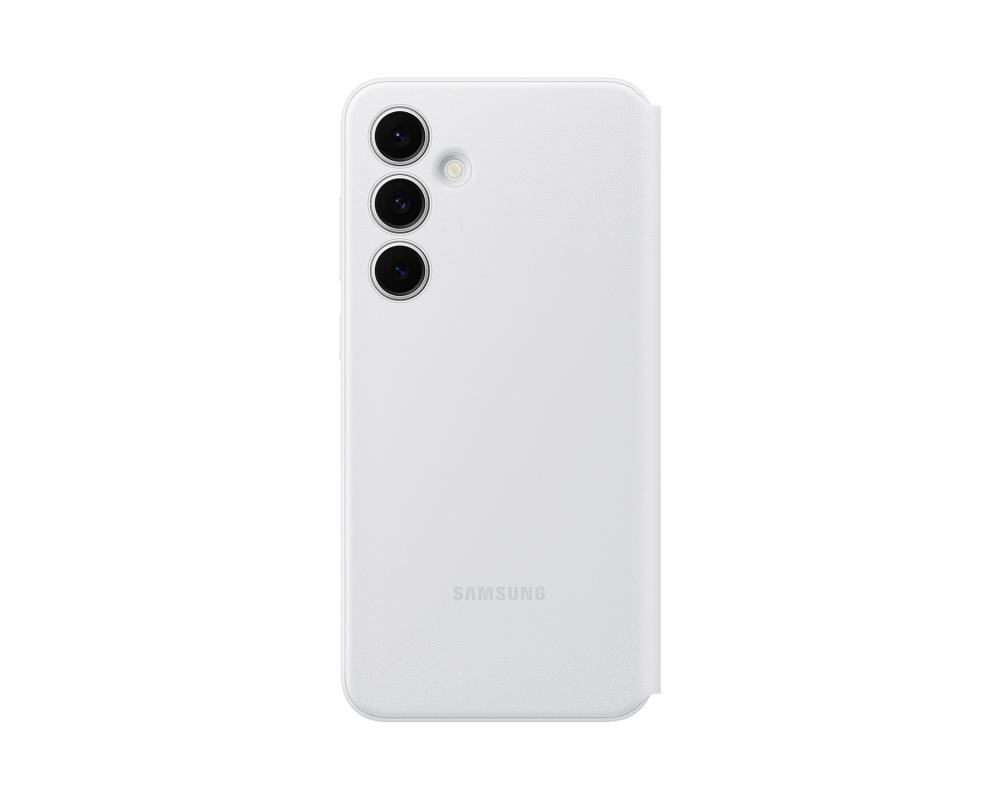 Samsung Samsung Galaxy S24 FE Fodral Smart View White - Teknikhallen.se