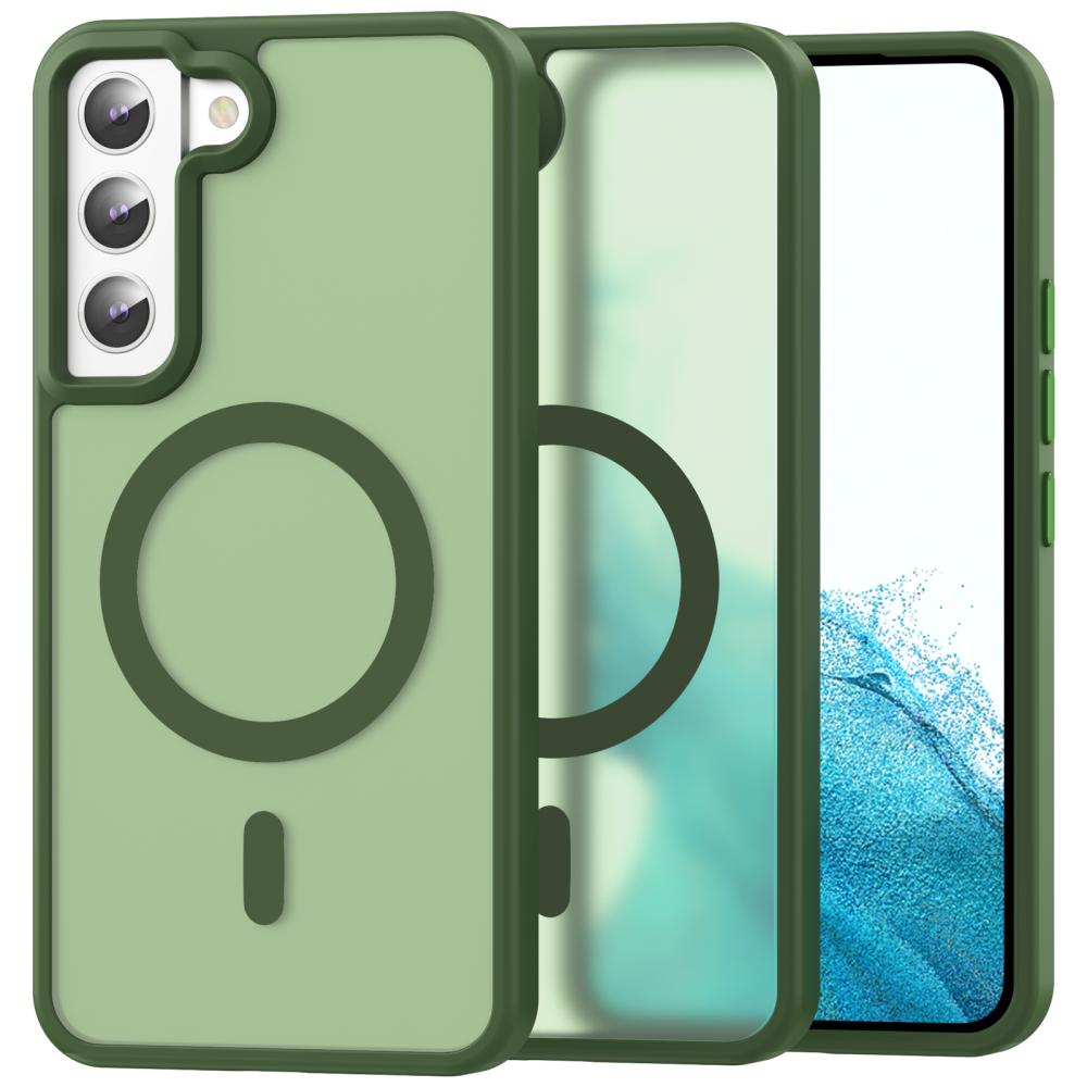 ColorPop ColorPop Samsung Galaxy S21 Skal CH MagSafe Matt Grön - Teknikhallen.se