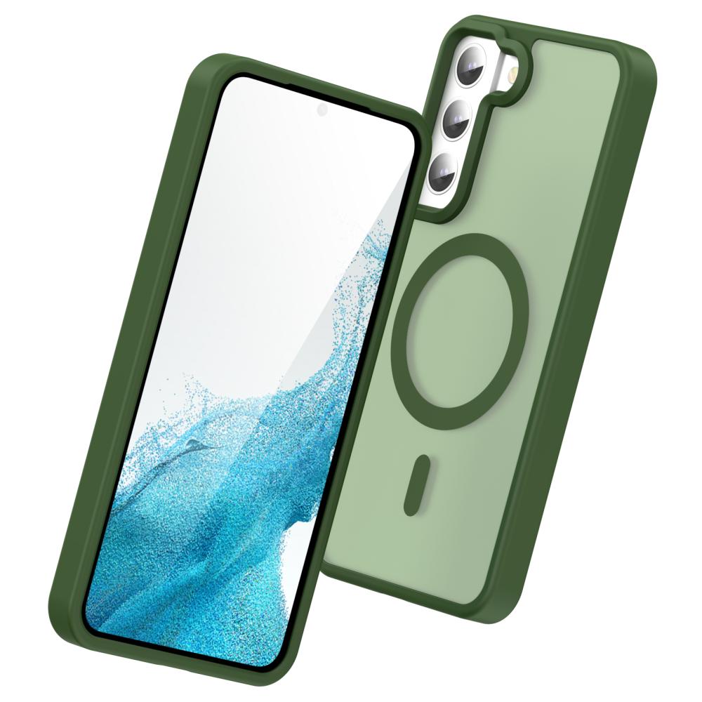 ColorPop ColorPop Samsung Galaxy S21 Skal CH MagSafe Matt Grön - Teknikhallen.se