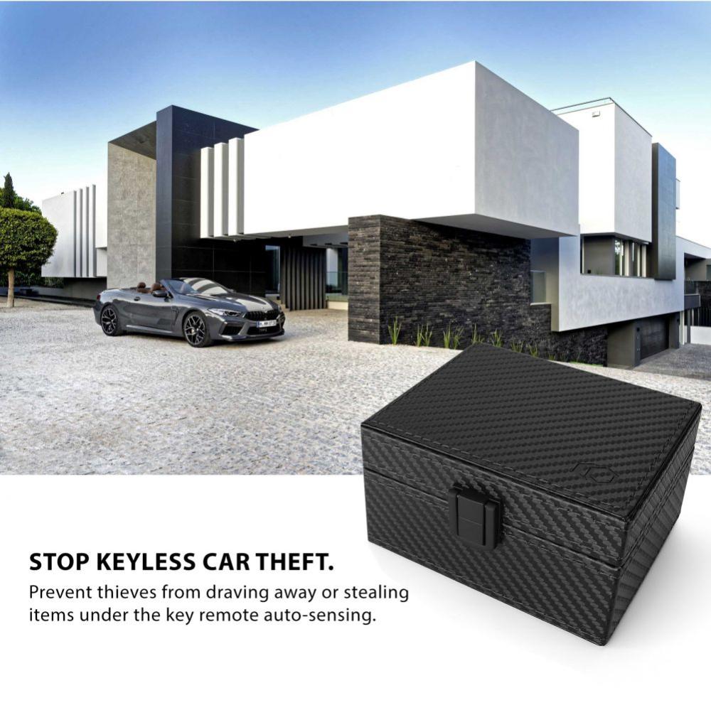 Tech-Protect Tech-Protect RFID Box Signal Blocker Carbon - Teknikhallen.se