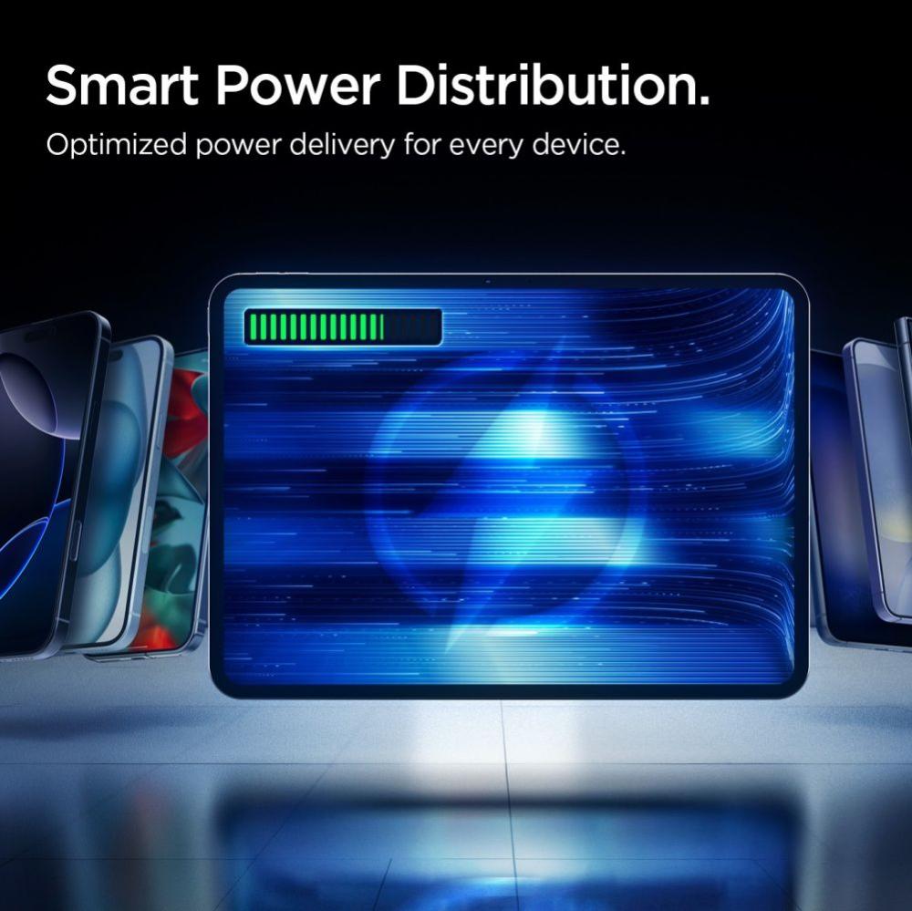 Spigen Spigen 10000 mAh 22.5W Powerbank Essential Svart - Teknikhallen.se
