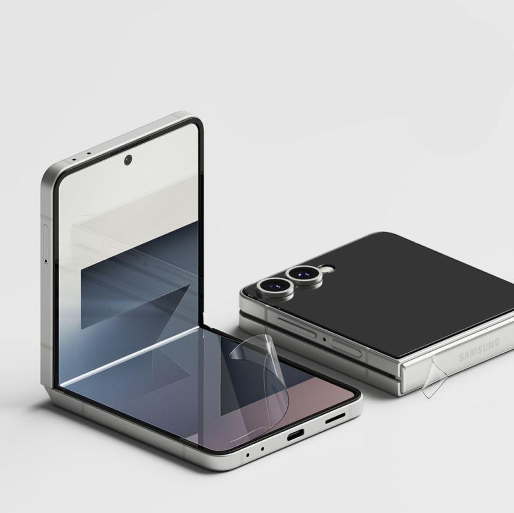 Ringke Ringke Samsung Galaxy Z Flip 7 3in1 Skärmskydd - Teknikhallen.se