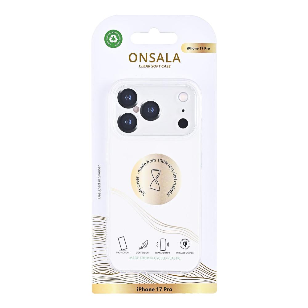Onsala Onsala iPhone 17 Pro Skal TPU Transparent - Teknikhallen.se