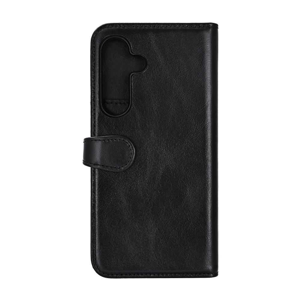 Buffalo Buffalo Samsung Galaxy S25 FE 5G Fodral 2in1 Äkta Läder Svart - Teknikhallen.se