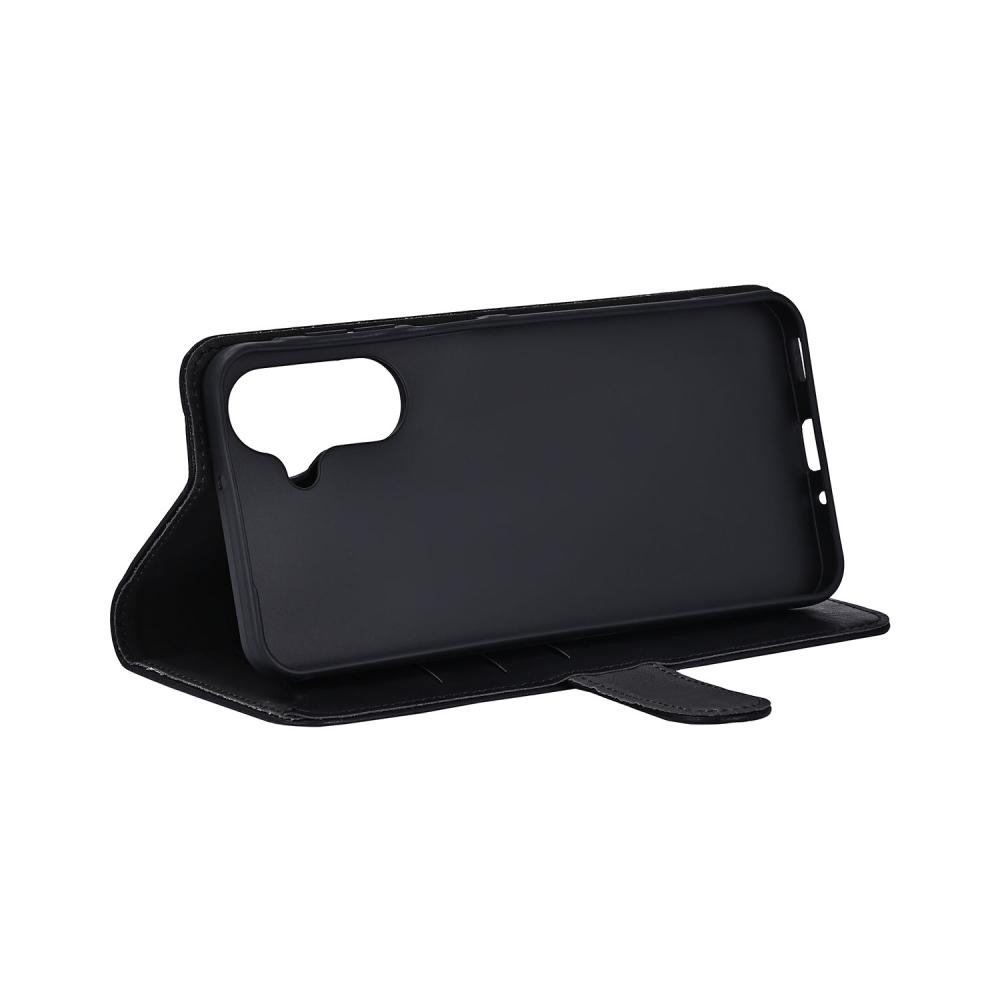 Gear Gear Samsung Galaxy A17 5G Fodral Läder Svart - Teknikhallen.se