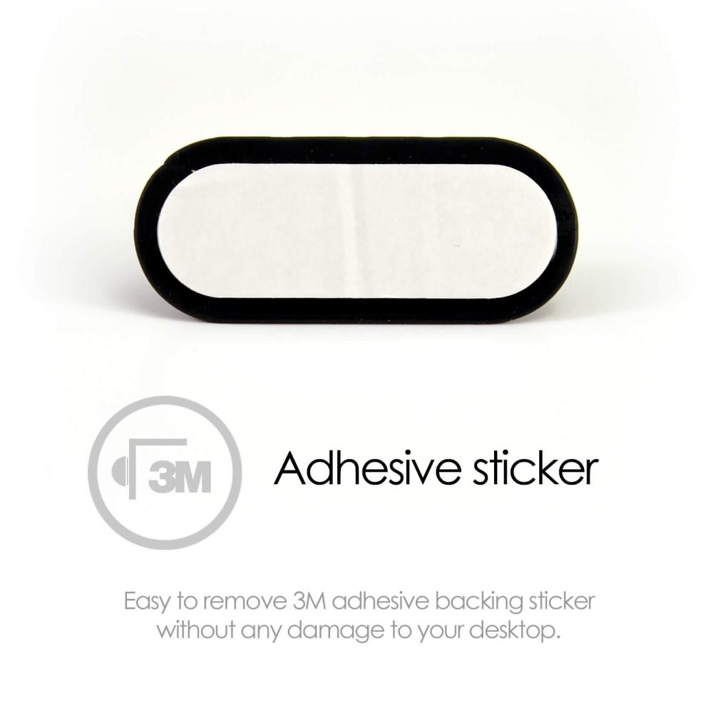 DESIRE2 DESIRE2 Kabelclips Tidy 10-pack Svart - Teknikhallen.se