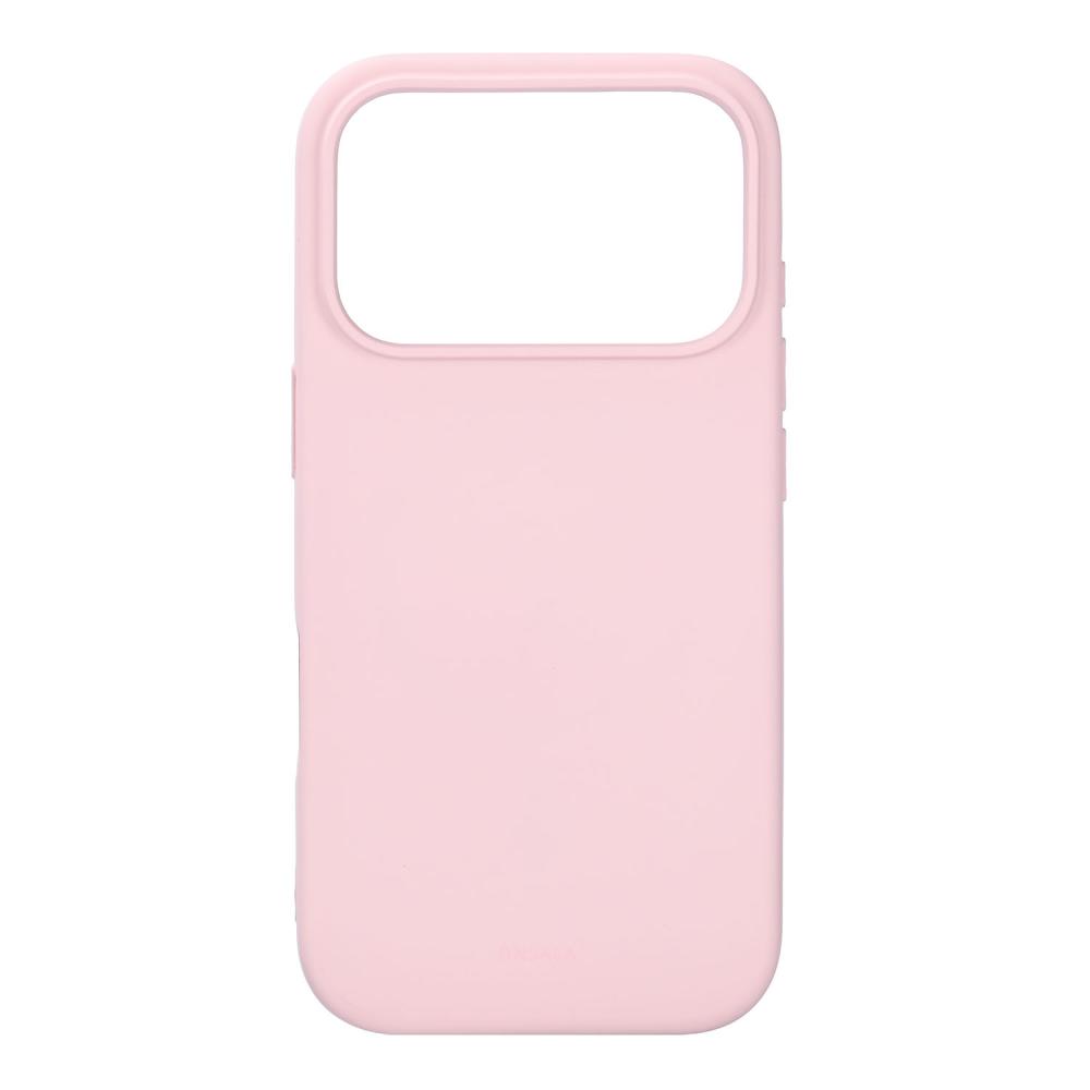 Onsala Onsala iPhone 17 Pro Mobilskal Med Silikonkänsla Chalk Pink - Teknikhallen.se