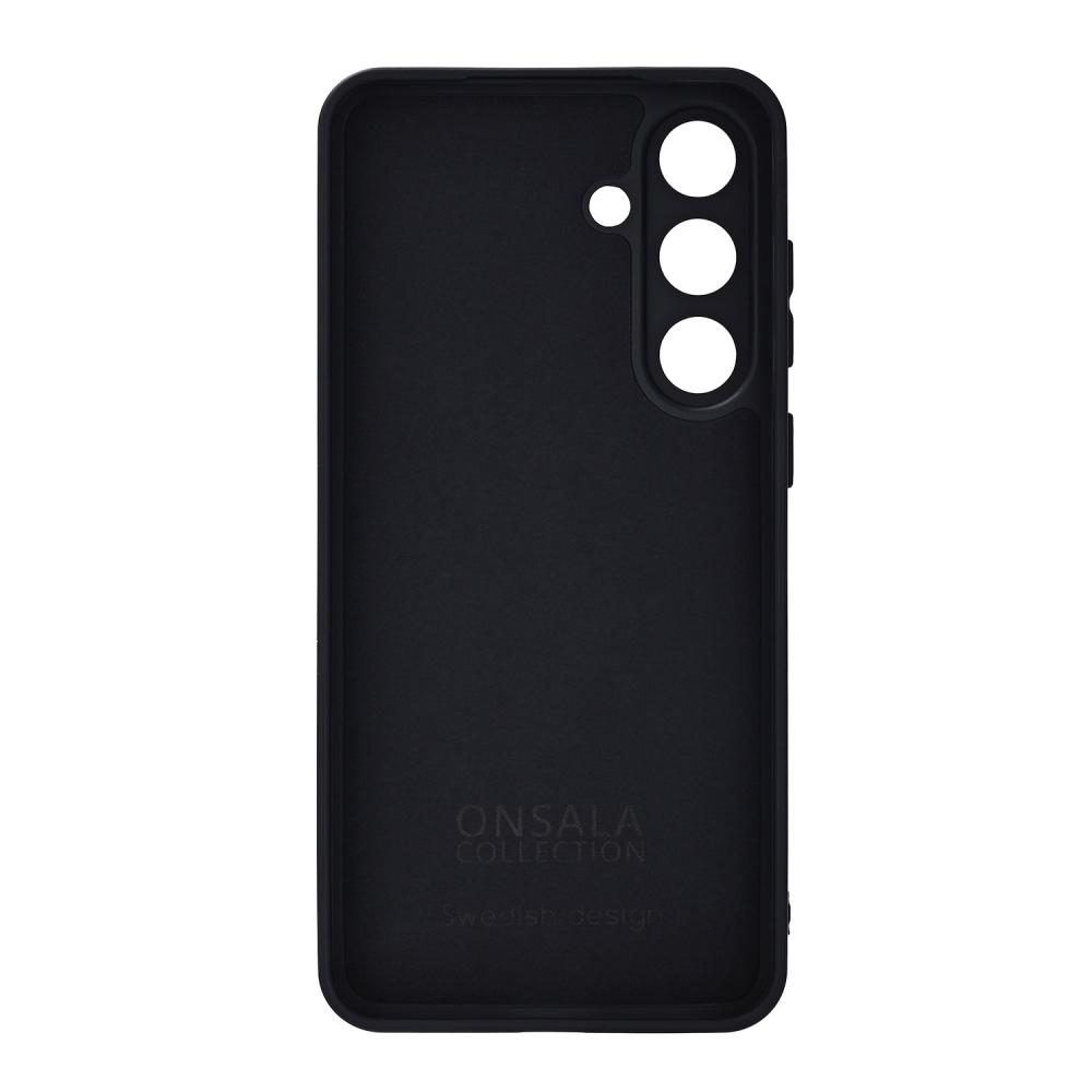 Onsala Onsala Samsung Galaxy S25 FE 5G Mobilskal Med Silikonkänsla Svart - Teknikhallen.se