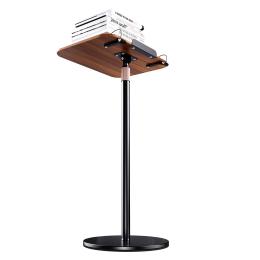 BONERUY BONERUY Justerbart Golvstativ För Laptop/Surfplatta/Bok (80-142cm) - Teknikhallen.se