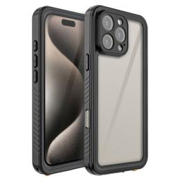 REDPEPPER REDPEPPER iPhone 16 Pro Max Skal 360 Vattentät IP68 Svart - Teknikhallen.se