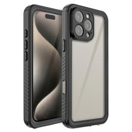 REDPEPPER REDPEPPER iPhone 16 Pro Max Skal 360 Vattentät IP68 Svart - Teknikhallen.se