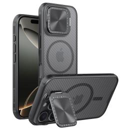 NILLKIN NILLKIN iPhone 16 Pro Max Skal MagSafe CamShield Prop Svart - Teknikhallen.se