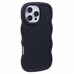  iPhone 16 Pro Mobilskal Wavy Svart - Teknikhallen.se