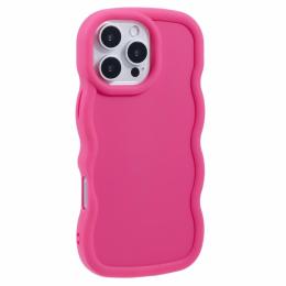  iPhone 16 Pro Mobilskal Wavy Rosa - Teknikhallen.se