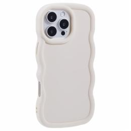  iPhone 16 Pro Mobilskal Wavy Off White - Teknikhallen.se