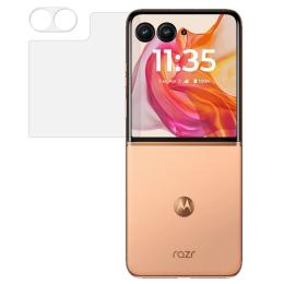  Motorola Razr 50 Ultra 5G Skärmskydd/Linsskydd Härdat Glas - Teknikhallen.se
