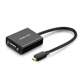 UGREEN UGREEN 1080p Micro HDMI Till VGA Adapter Svart - Teknikhallen.se