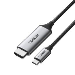 UGREEN UGREEN 1.5m 4K 60Hz USB-C - HDMI Kabel Svart - Teknikhallen.se