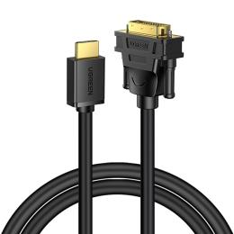 UGREEN UGREEN 1.5m 60Hz HDMI - DVI Kabel Svart - Teknikhallen.se