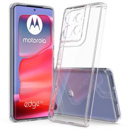  Motorola Edge 50 Skal TPU / Akryl Shockproof Transparent - Teknikhallen.se