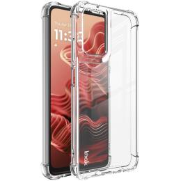 IMAK IMAK Motorola Moto G35 5G Skal Shockproof Transparent - Teknikhallen.se