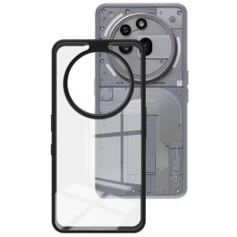 IMAK IMAK Nothing Phone 3a Pro Skal Hybrid Transparent/Svart - Teknikhallen.se
