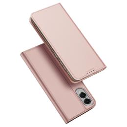 DUX DUCIS DUX DUCIS Samsung Galaxy S25 Edge Fodral Skin Pro Roséguld - Teknikhallen.se