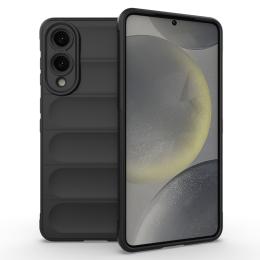  Samsung Galaxy S25 Edge Skal Magic Shield Svart - Teknikhallen.se