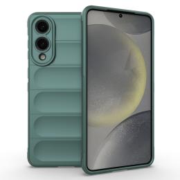  Samsung Galaxy S25 Edge Skal Magic Shield Grön - Teknikhallen.se