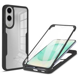  Samsung Galaxy S25 Edge Skal 360 Hybrid Defense Svart - Teknikhallen.se