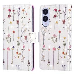  Samsung Galaxy S25 Edge Fodral RFID Små Blommor - Teknikhallen.se
