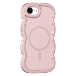  iPhone 16e Skal MagSafe Wavy Matt Rosa - Teknikhallen.se
