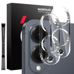 NORTHJO NORTHJO Galaxy S25 Edge 2-PACK Linsskydd Transparent - Teknikhallen.se
