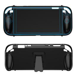 JYS JYS Nintendo Switch 2 Skal TPU Kickstand Svart - Teknikhallen.se