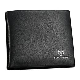 BullCaptain BullCaptain Korthållare Slim Äkta Läder Svart - Teknikhallen.se