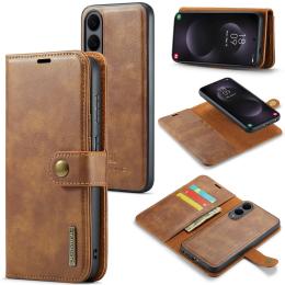 DG.MING DG.MING Galaxy S25 Edge 2in1 Magnet Fodral / Skal Brun - Teknikhallen.se