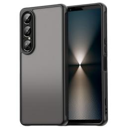  Sony Xperia 1 VII Skal Hybrid Frosted Svart - Teknikhallen.se