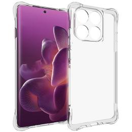 Motorola Edge 60 Pro Skal TPU Shockproof Transparent - Teknikhallen.se