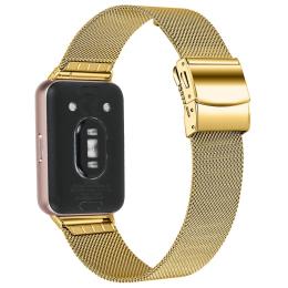  Samsung Galaxy Watch Fit 3 Klockarmband Milanese Guld - Teknikhallen.se