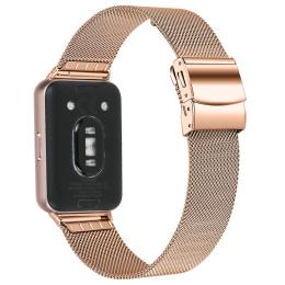  Samsung Galaxy Watch Fit 3 Klockarmband Milanese Roséguld - Teknikhallen.se