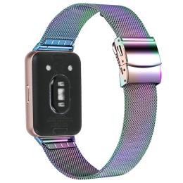  Samsung Galaxy Watch Fit 3 Klockarmband Milanese Oil Fade - Teknikhallen.se