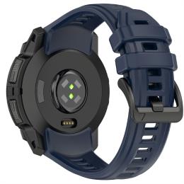  Garmin Instinct 3 45 mm Klockarmband Silikon Mörk Blå - Teknikhallen.se