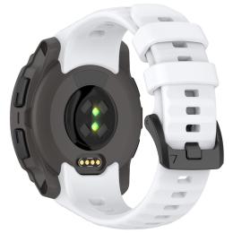  Garmin Instinct E 40 mm Klockarmband Silikon Vit - Teknikhallen.se