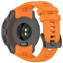  Garmin Instinct E 45 mm Klockarmband Silikon Orange - Teknikhallen.se