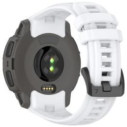  Garmin Instinct E 45 mm Klockarmband Silikon Vit - Teknikhallen.se