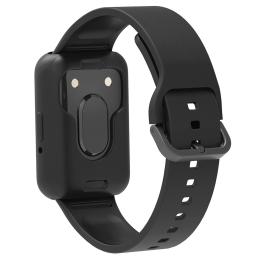 Samsung Galaxy Watch Fit 3 Skal / Armband Silikon Svart - Teknikhallen.se