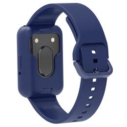  Samsung Galaxy Watch Fit 3 Skal / Armband Silikon Blå - Teknikhallen.se