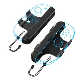 JYS JYS 2 st Nintendo Switch 2 Joy-Con Strap / Extender Svart - Teknikhallen.se