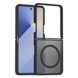  Samsung Galaxy Z Flip 7 Skal MagSafe Skin Touch Svart - Teknikhallen.se