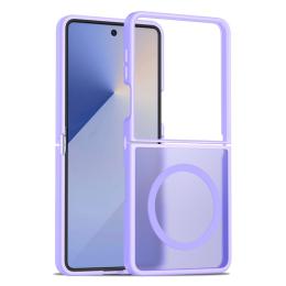  Samsung Galaxy Z Flip 7 Skal MagSafe Skin Touch Lila - Teknikhallen.se